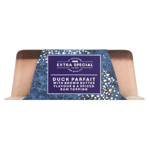 Duck Parfait with Brown Butter Flavour & a Spiced Rum Topping 185g