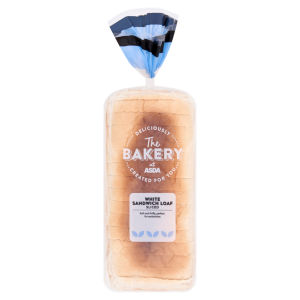 The Bakery Sliced White Sandwich Loaf 800g