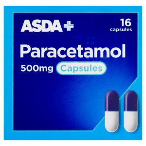 16 Paracetamol 500mg Capsules