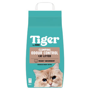 Tiger Clumping Odour Control Cat Litter 8 Litres