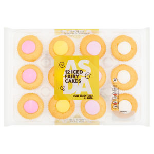 Just Essentials 12 Iced Fairy Cakes