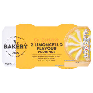 The Bakery Limoncello Flavour Puddings 2 x 85g (170g)