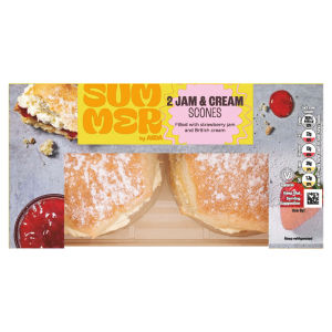 2 Jam & Cream Scones