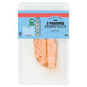 Tender 2 Poached Salmon Fillets 180g