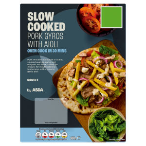 Slow Cooked Pork Gyros with Aioli 480g