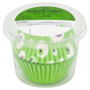 50 Monster Eyeball Cupcake Cases