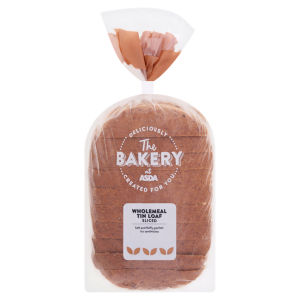 The Bakery Sliced Wholemeal Tin Loaf 400g