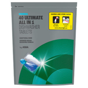 Ultimate All in 1 Original Dishwasher Tablets 40 x 12.5g (500g)