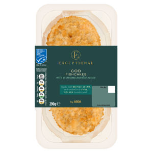 Cod Fishcakes With a Creamy Parsley Sauce 290g