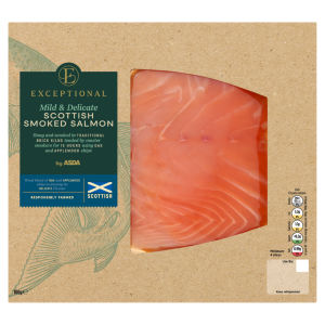 Exceptional by  Mild & Delicate Scottish Smoked Salmon 100g
