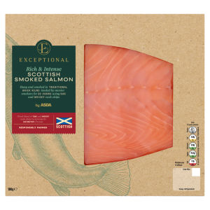 Exceptional by  Rich & Intense Scottish Smoked Salmon 100g