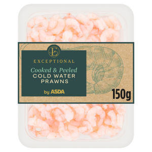Exceptional by  Cooked & Peeled Cold Water Prawns 150g
