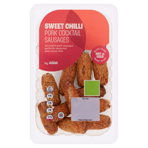 Sweet Chilli Pork Cocktail Sausages 140g