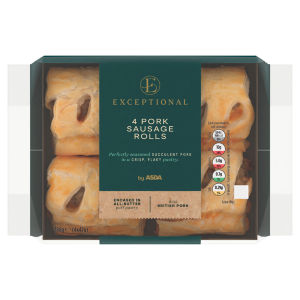 Pork Sausage Rolls 4 x 47g (188g)