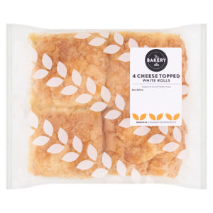 The Bakery at  4 Cheese Topped White Rolls