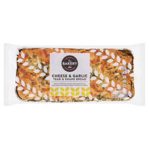 The Bakery Cheese & Garlic Tear & Share Bread 230g
