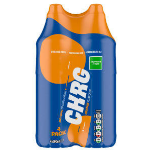 Isotonic Sports Drink Chrg Orange Flavour 4 x 500ml