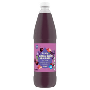 Fruity Cherry, Plum & Rhubarb Squash 1 Litre