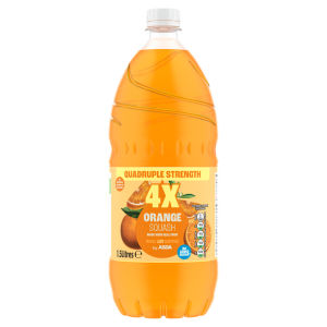 Quadruple Strength Orange Squash 1.5 Litres