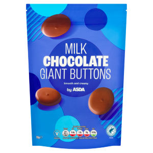 Milk Chocolate Giant Buttons 110g