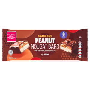 Peanut Nougat Bars 6 x 38g (228g)