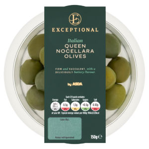 Exceptional Italian Queen Nocellara Olives 150g