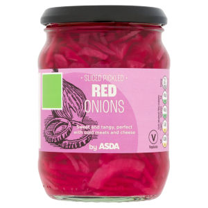 Sliced Pickled Red Onions 340g