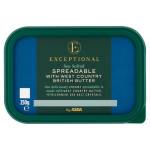Sea Salted Spreadable with West Country British Butter 250g