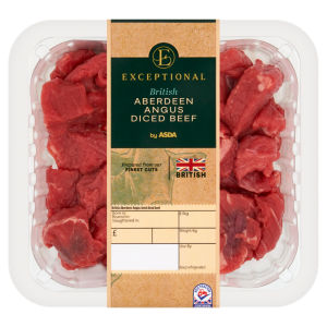 Exceptional by  British Aberdeen Angus Diced Beef