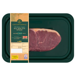 Exceptional by ASDA Aberdeen Angus 8oz Sirloin Steak 227g