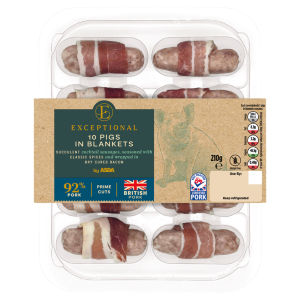 10 British Pigs in Blankets 210g