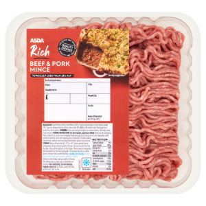 Rich Beef & Pork Mince 400g
