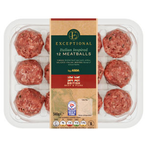 12 Italian Inspired Meatballs 340g