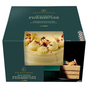 Exceptional White Chocolate & Raspberry Cake