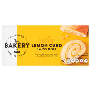 The Bakery Lemon Curd Swiss Roll