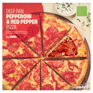 Deep Pan Pepperoni & Red Pepper Pizza 441g