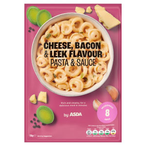 Cheese, Bacon & Leek Flavour Pasta & Sauce 110g