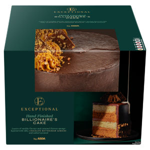 Hand Finished Billionaire's Cake