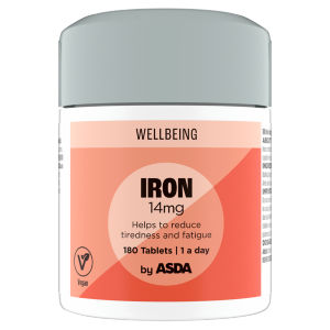 Wellbeing Iron 14 mg 180 Tablets 1a day