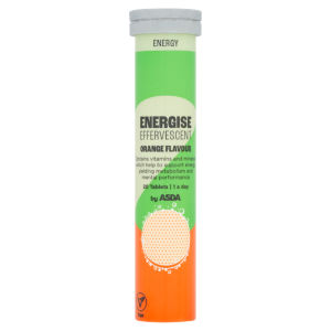 Energise Effervescent Orange Flavour 20 Tablets