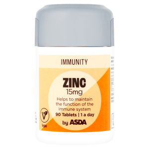 Immunity Zinc 15mg 90 Tablets 1 a Day