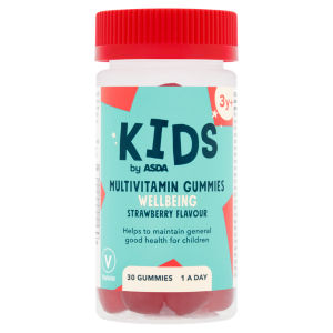 Kids by  Wellbeing Strawberry Flavour Multivitamin 1 A Day 3y+ 30 Gummies