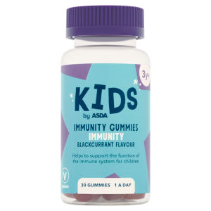 Kids Immunity Gummies Blackcurrant Flavour 1 a Day 30 Gummies