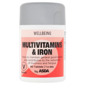 Wellbeing by  Multivitamins & Iron 1 a Day 90 Tablets