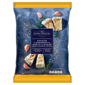 Extra Special Roasted Camembert & Garlic Flavour Hand Cooked Crisps 150g