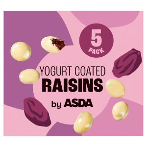 Yogurt Coated Raisins 5 x 25g (125g)