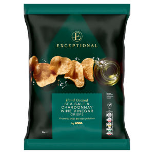 Hand Cooked Sea Salt & Chardonnay Wine Vinegar Crisps 150g