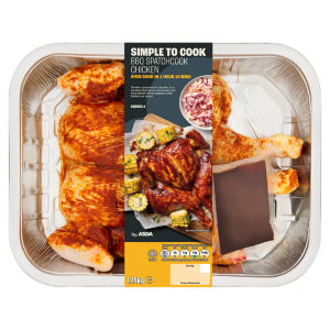 Simple to Cook BBQ Spatchcock Chicken 1.15kg