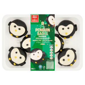 8 Jolly Penguin Bao Buns 280g
