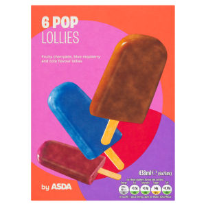 Pop Lollies 6 x 73ml (438ml)